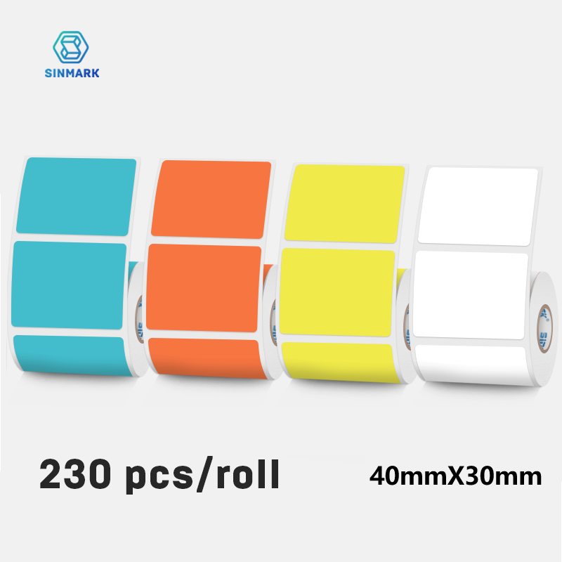 Label Maker Machine - Colorful Label Thermal Paper Sticker For