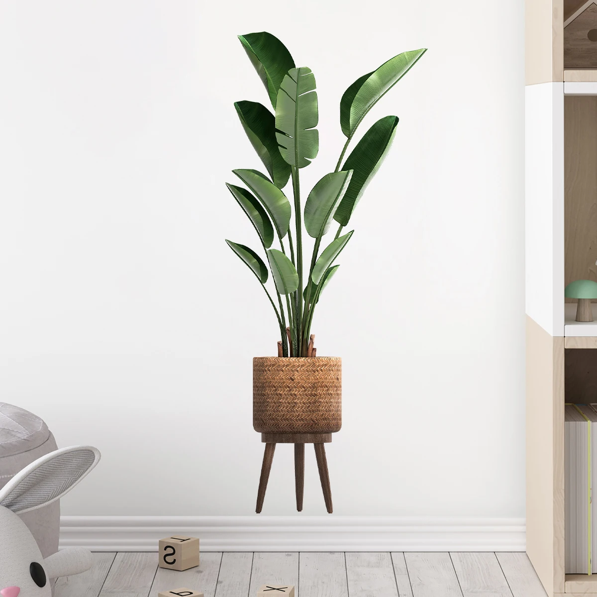 Home Office Layout - Simulation Green Plant Ornamental Potted Wall