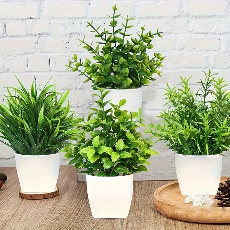 Home Office Layout - Wholesale OEM/ODM Artificial Mini Potted Plants