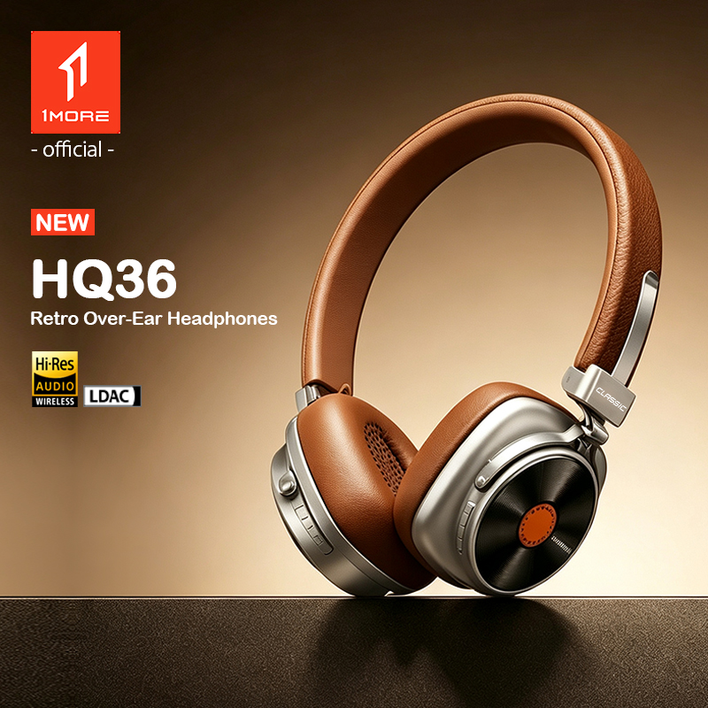 Home Office Headset - 1MORE HQ36 Classical Earphone Bluetooth V6.0