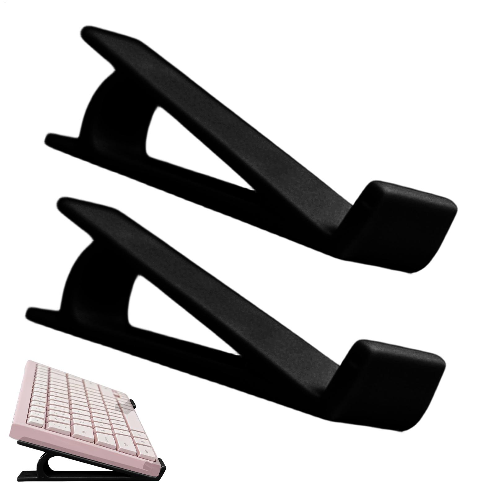 Home Office Keyboard - Ergonomic Non Slip Keyboard Riser 2Pcs