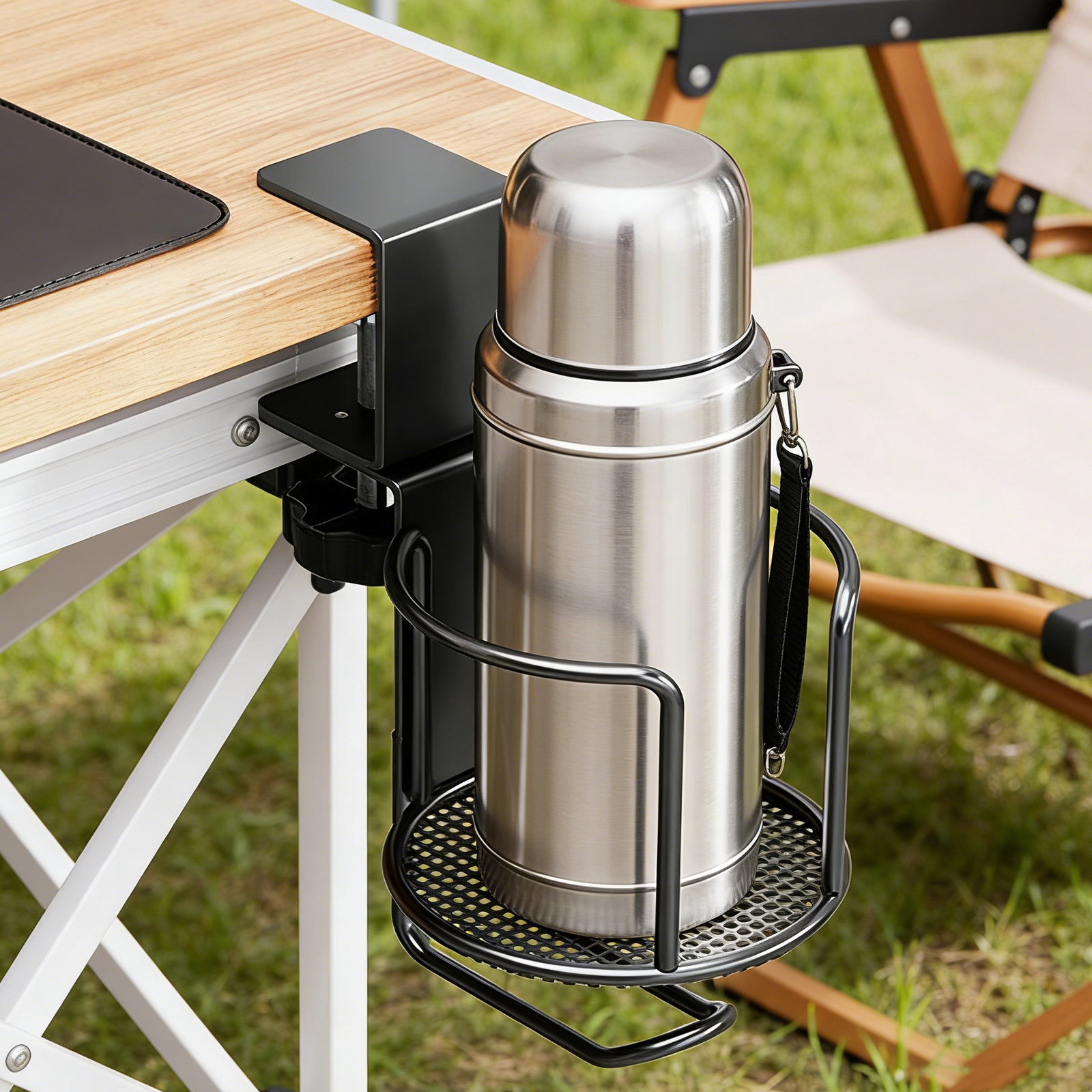 Office Table Home - Desk Cup Holder Clip-on 2 in