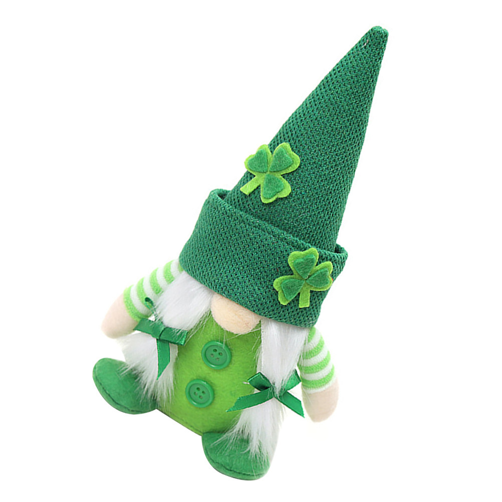 Office Table Home - Festival Gnome Girl Shamrock Dwarf St.