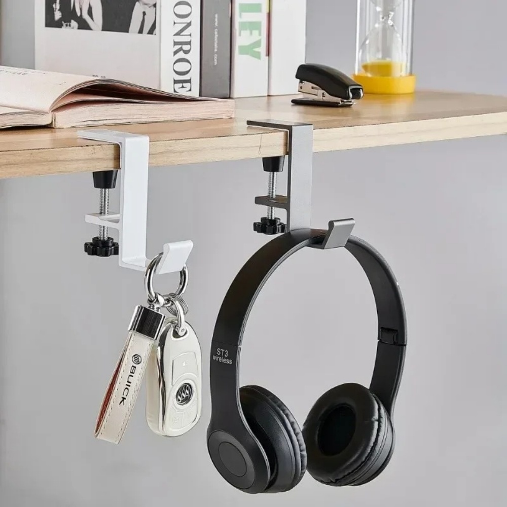 1/2Pcs Punch-Free Adjustable D - Home Office Headset ulasan dan harga