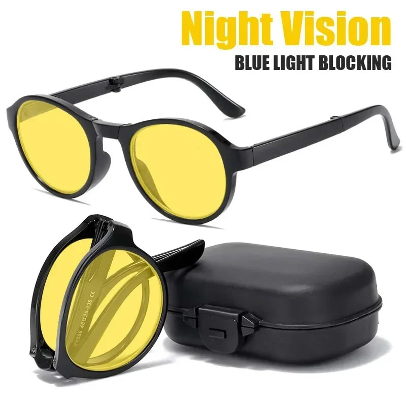 Foldable Night Vision Glasses  - Blue Light Glasses ulasan dan harga