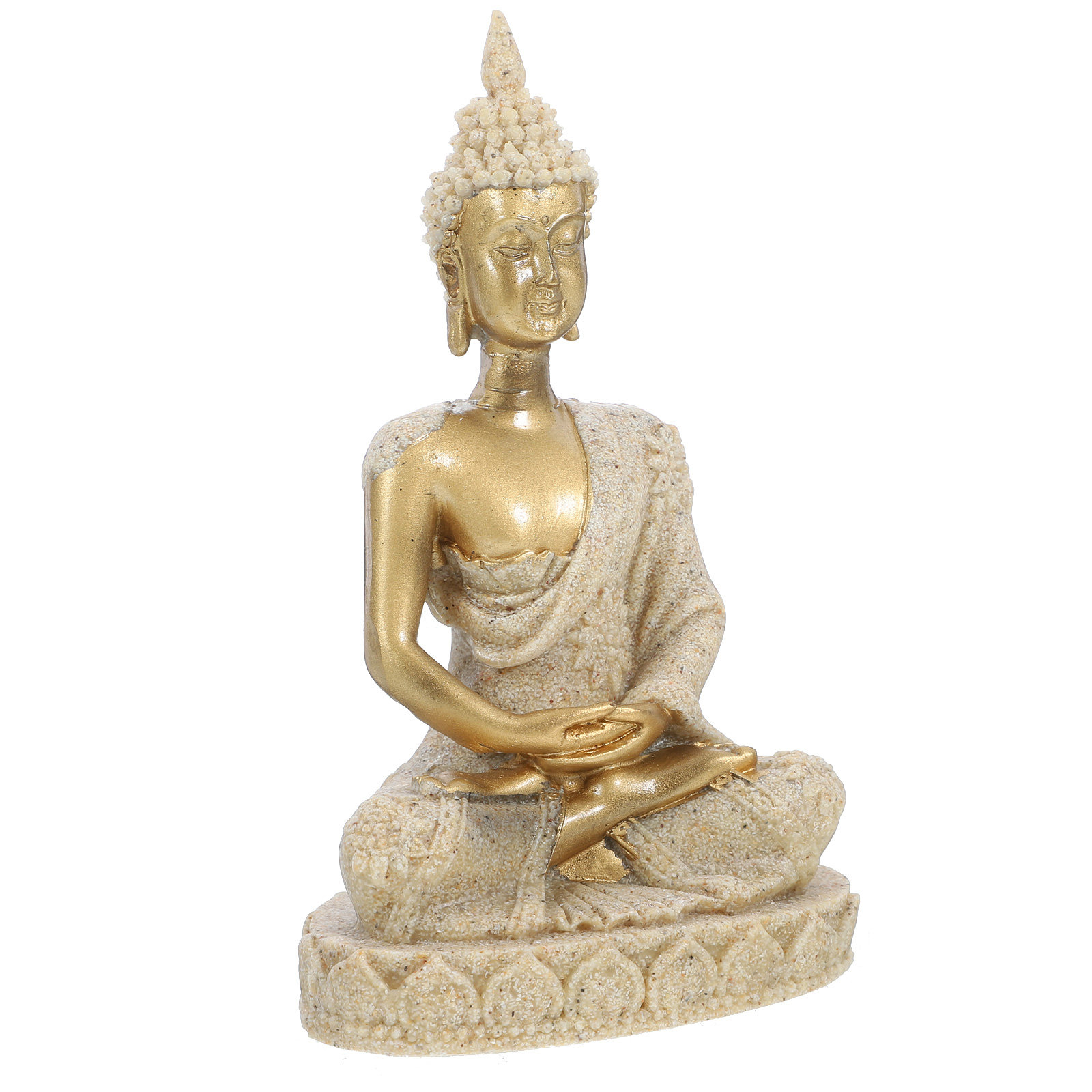Retro Resin Buddha Statue Comp - Office Table Home ulasan dan harga