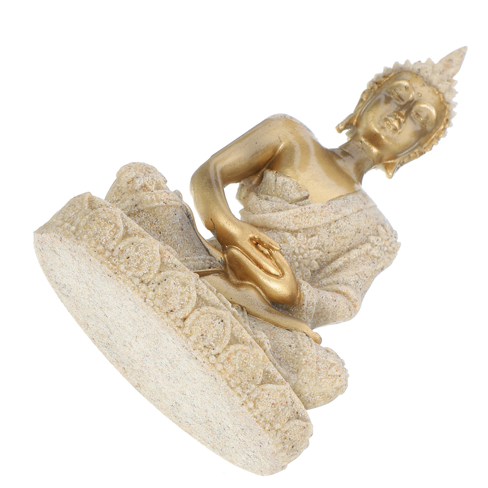 Retro Resin Buddha Statue Comp - Office Table Home ulasan dan harga