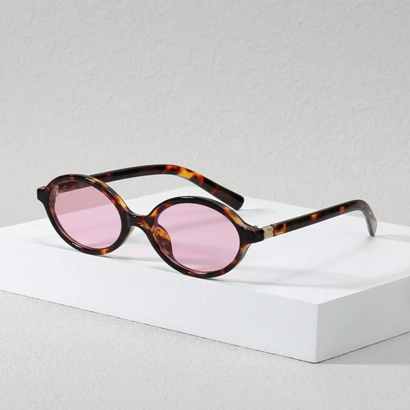 Vintage Oval Sunglasses Women  - Blue Light Glasses ulasan dan harga