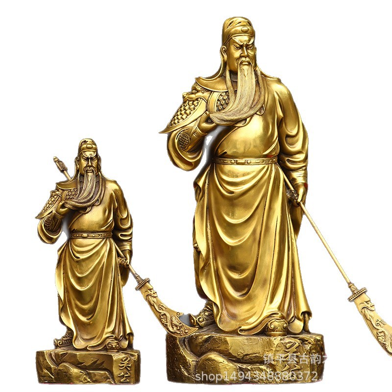 Pure Copper Gong Brass Yu Guan - Home Office Ye ulasan dan harga