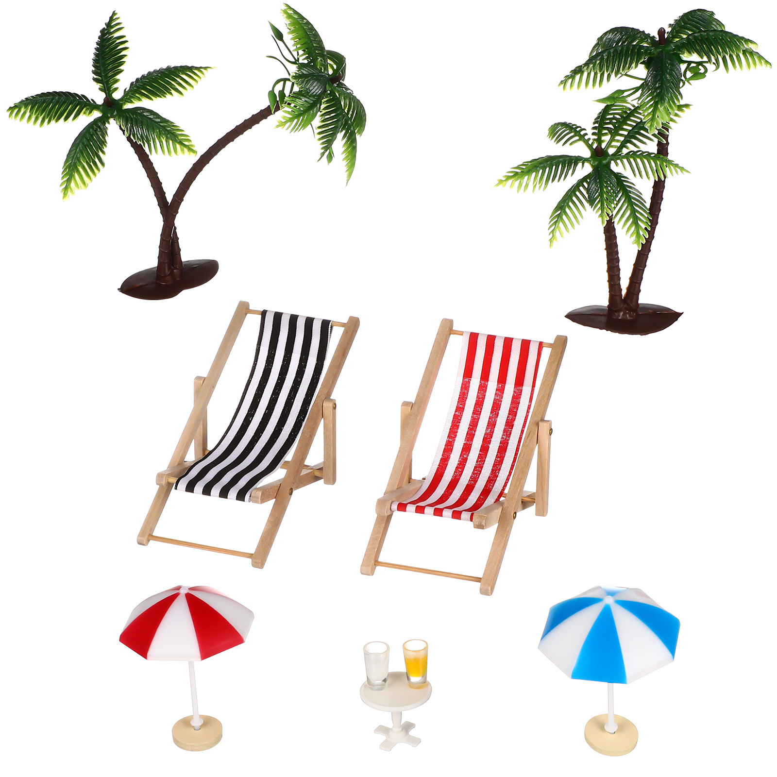 Mini Beach Landscape Ornament  - Office Table Home ulasan dan harga