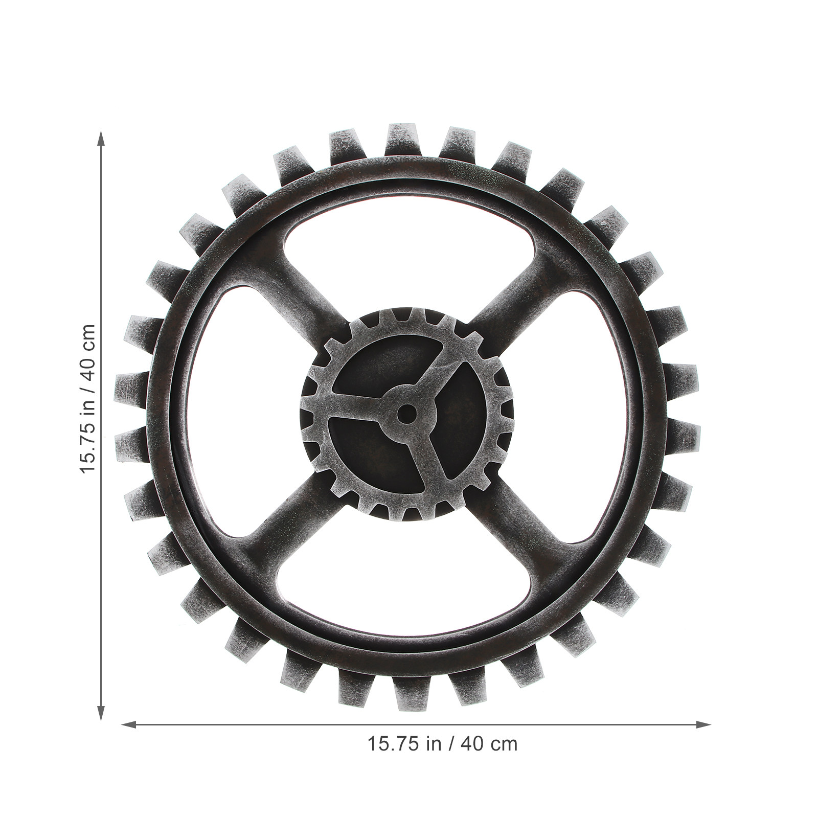 40Cm Gear Wall Decoration Retr - Home Office Industrial Design ulasan dan harga