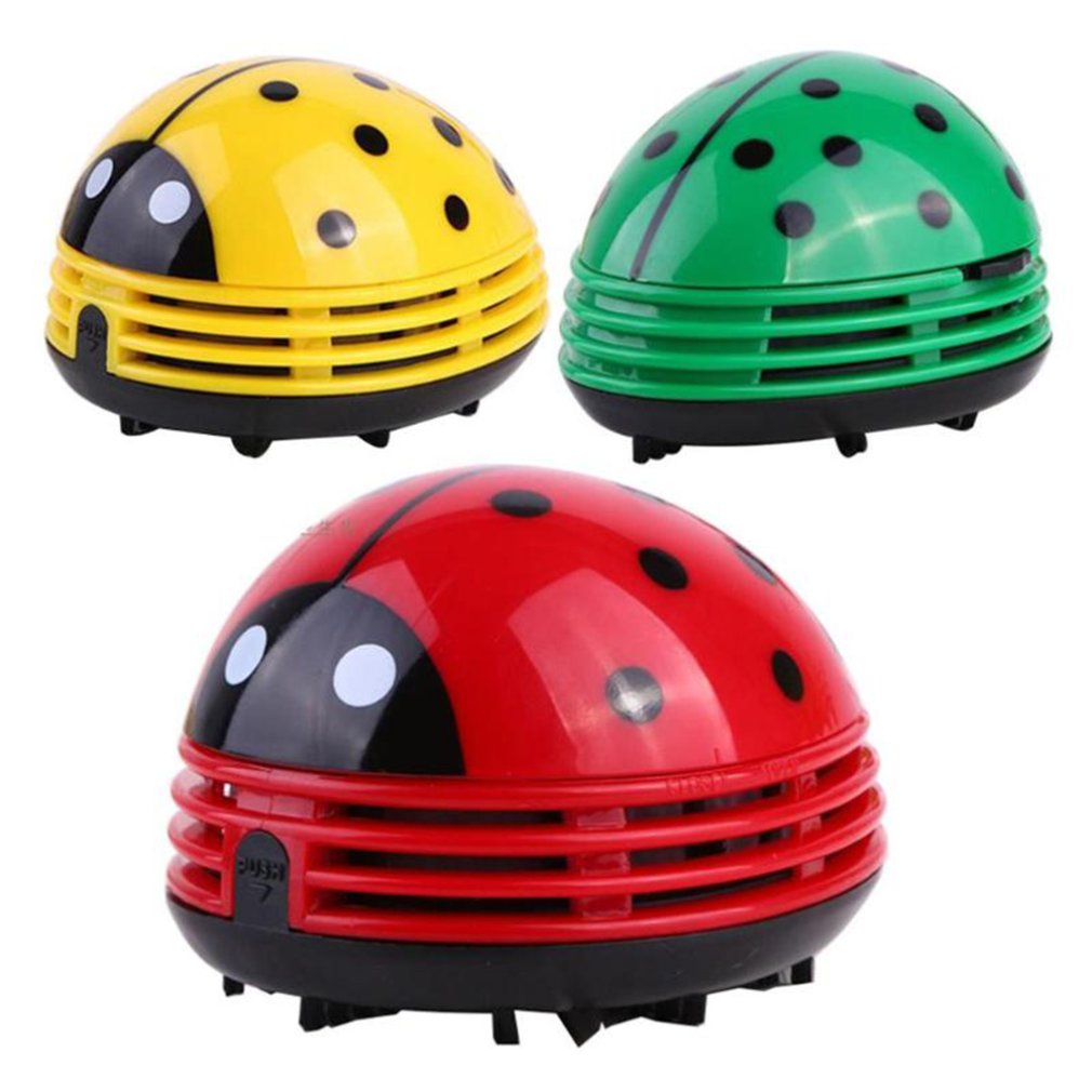 Cute Ladybug Desktop Vacuum Cl - Home Office Keyboard ulasan dan harga