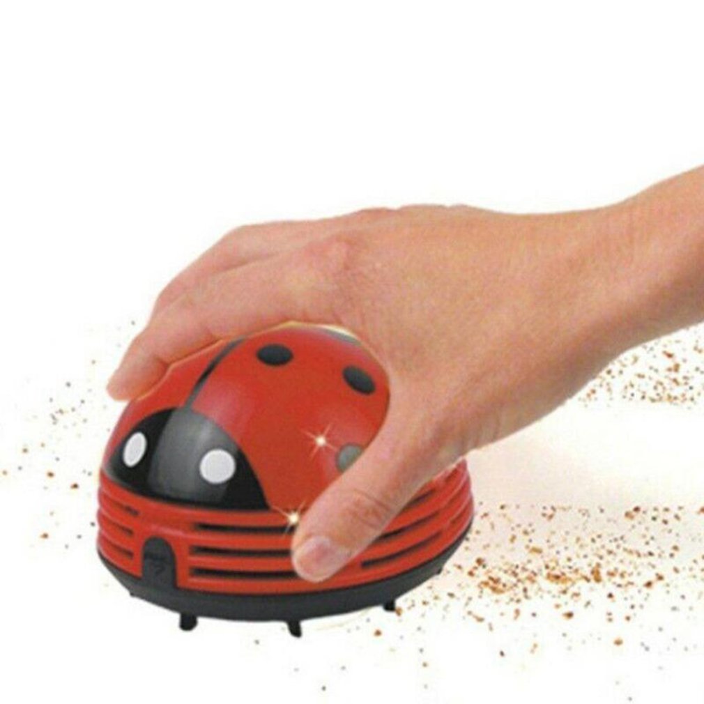 Cute Ladybug Desktop Vacuum Cl - Home Office Keyboard ulasan dan harga