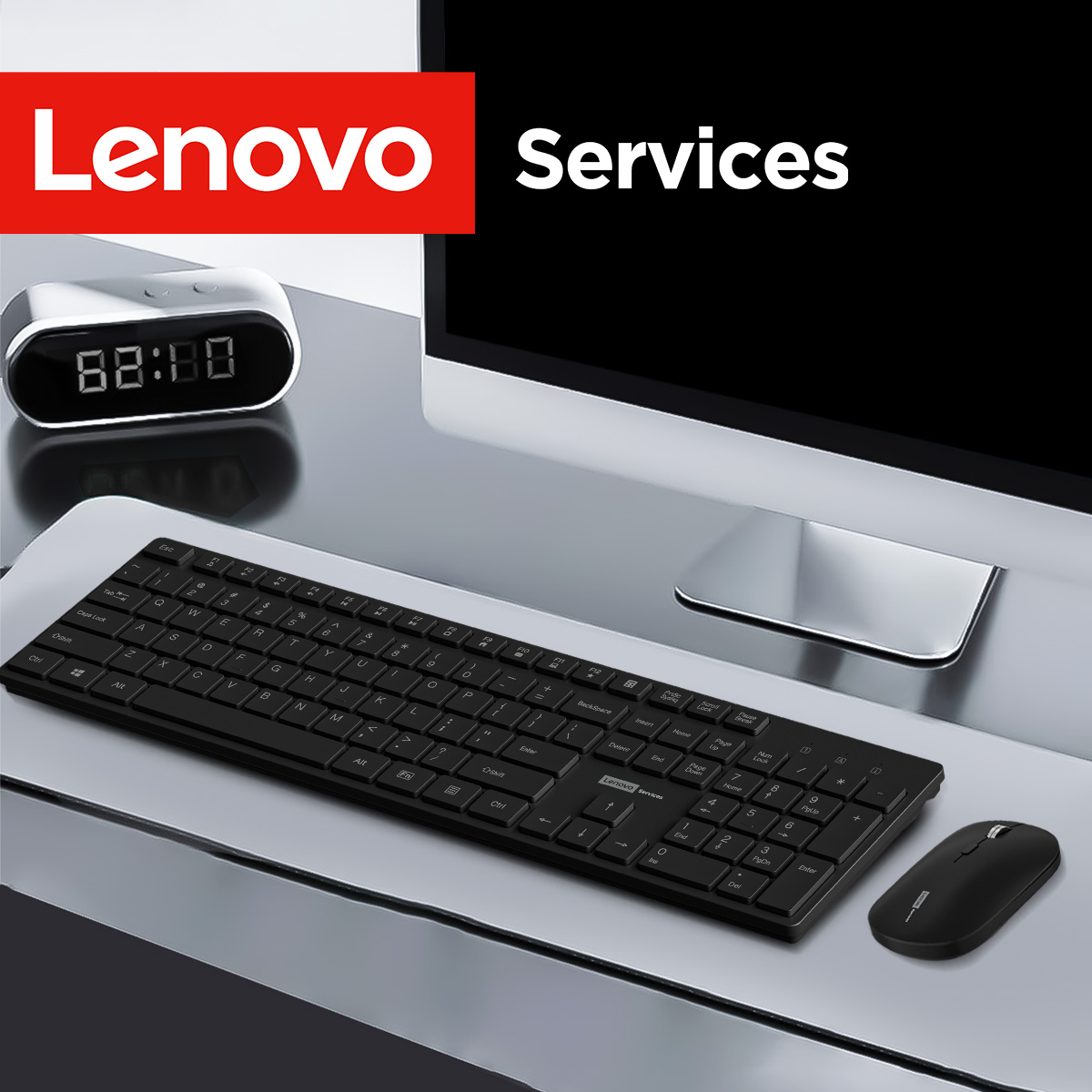 Lenovo KN220 Silent 2.4G Wirel - Home Office Keyboard ulasan dan harga