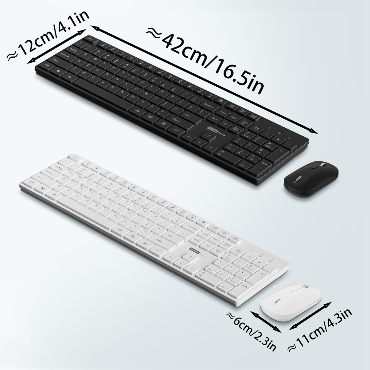Lenovo KN220 Silent 2.4G Wirel - Home Office Keyboard ulasan dan harga