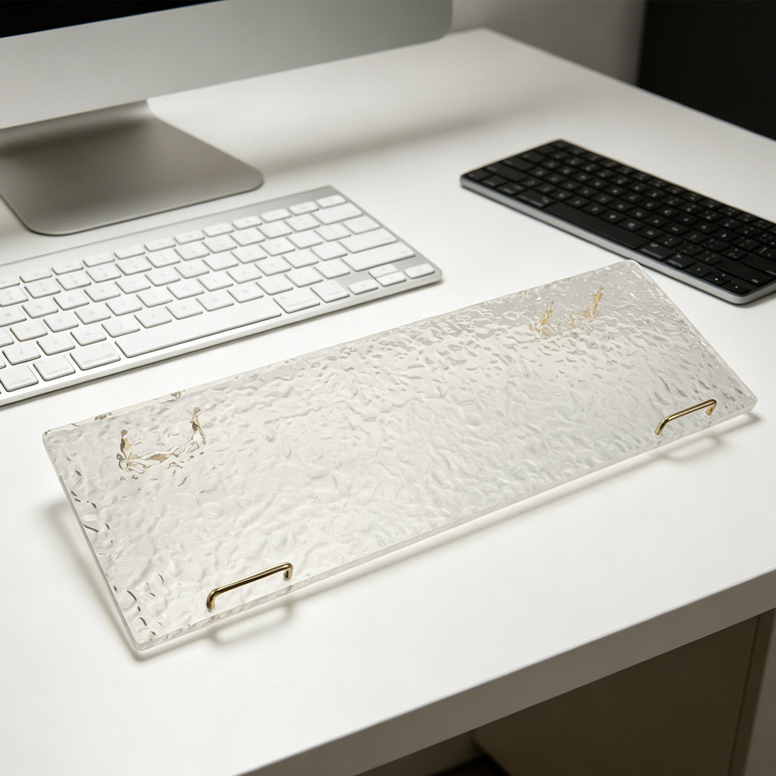 Ergonomic Acrylic Keyboard Sta - Home Office Keyboard ulasan dan harga