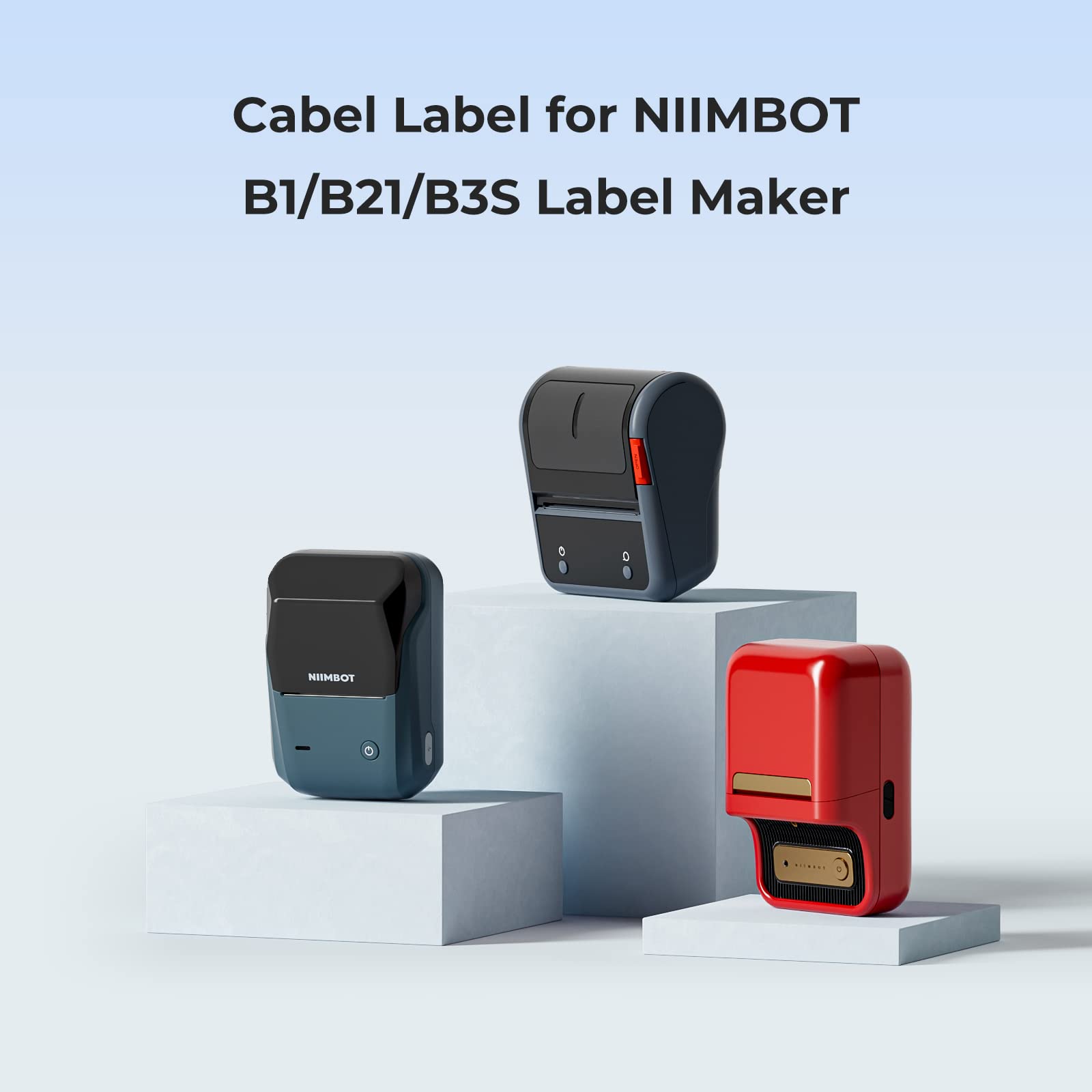 Niimbot Color Cable Label Wate - Label Maker Machine ulasan dan harga