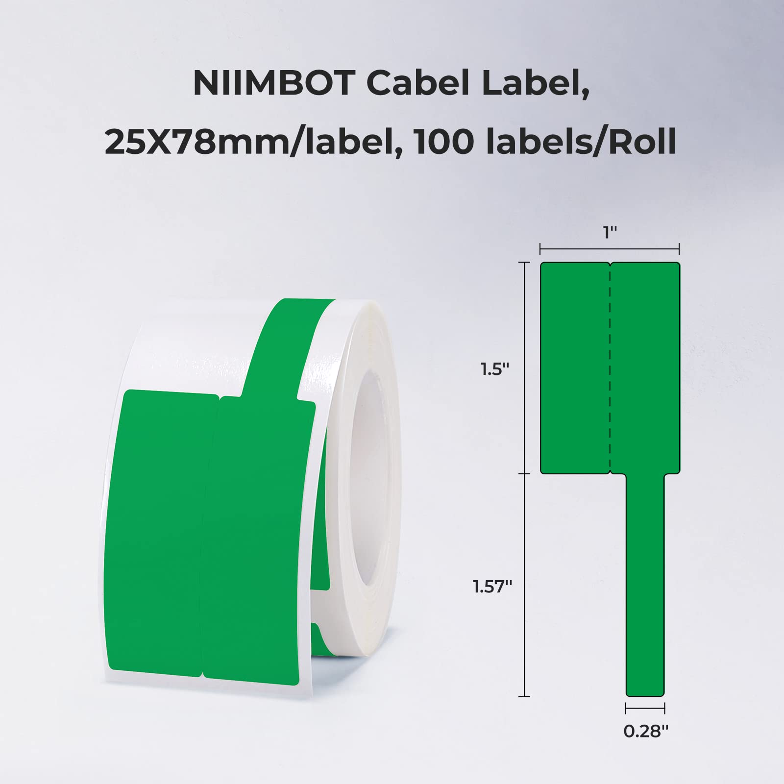 Niimbot Color Cable Label Wate - Label Maker Machine ulasan dan harga