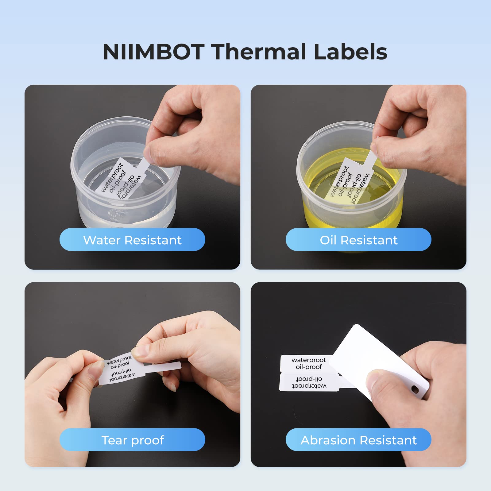Niimbot Color Cable Label Wate - Label Maker Machine ulasan dan harga