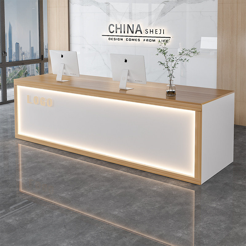 Executive Modern Reception Des - Home Office Industrial Design ulasan dan harga