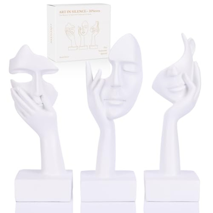 Thinker Large Statue Set - Art - Office Table Home ulasan dan harga