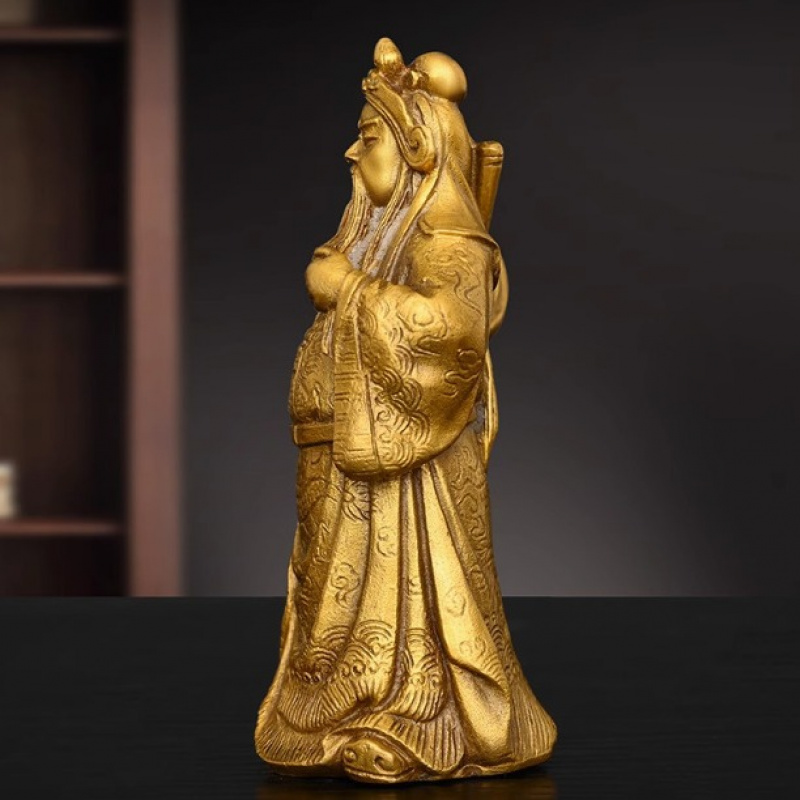 Saint Gong Figurine With Er Ye - Home Office Ye ulasan dan harga