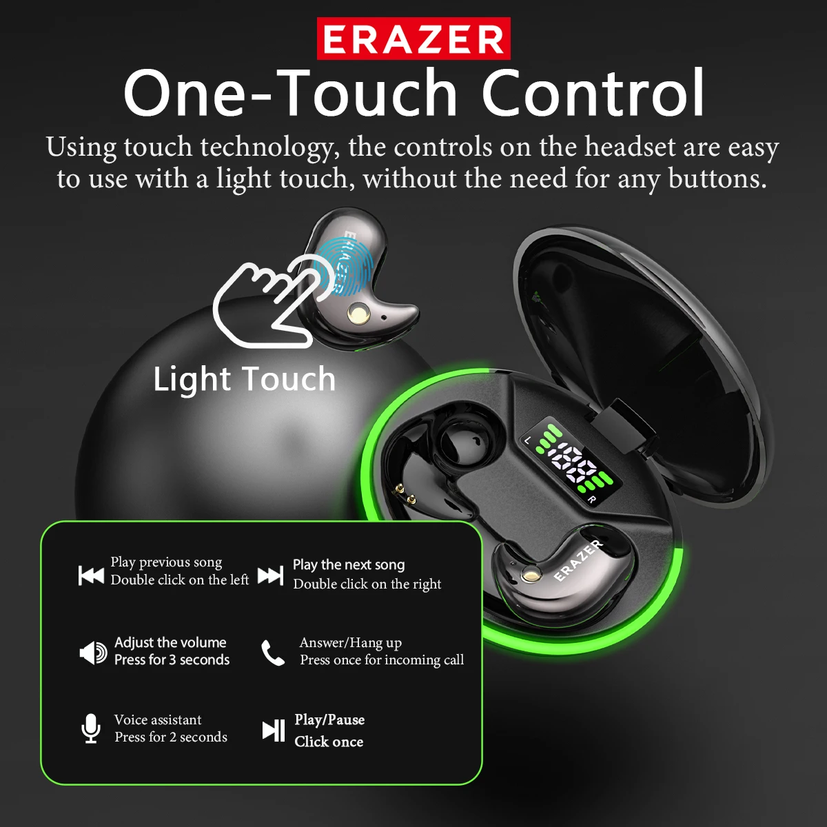 EARZER XF58 In-Ear Bluetooth H - Home Office Headset ulasan dan harga