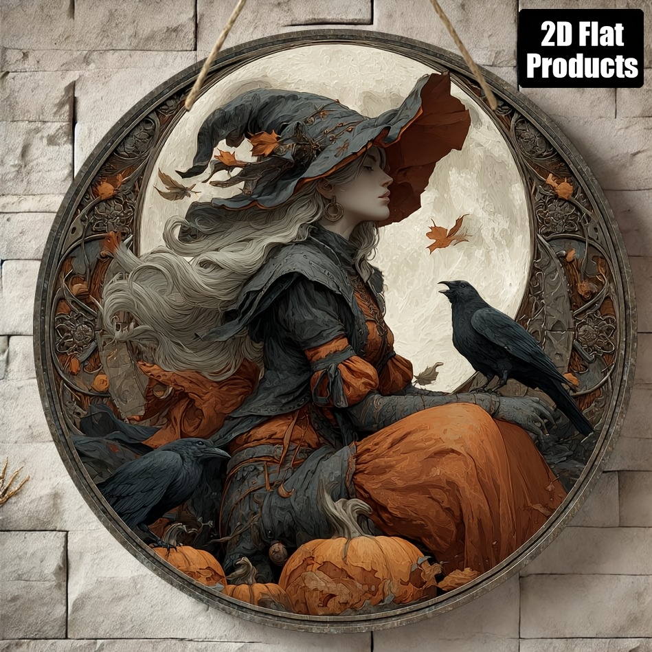 2D Flat, 1pc Vintage Witch-The - Home Office Ye ulasan dan harga