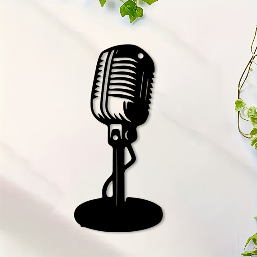 CIFBUY Vintage Microphone Iron - Home Office Studio ulasan dan harga