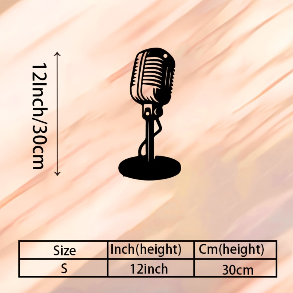 CIFBUY Vintage Microphone Iron - Home Office Studio ulasan dan harga