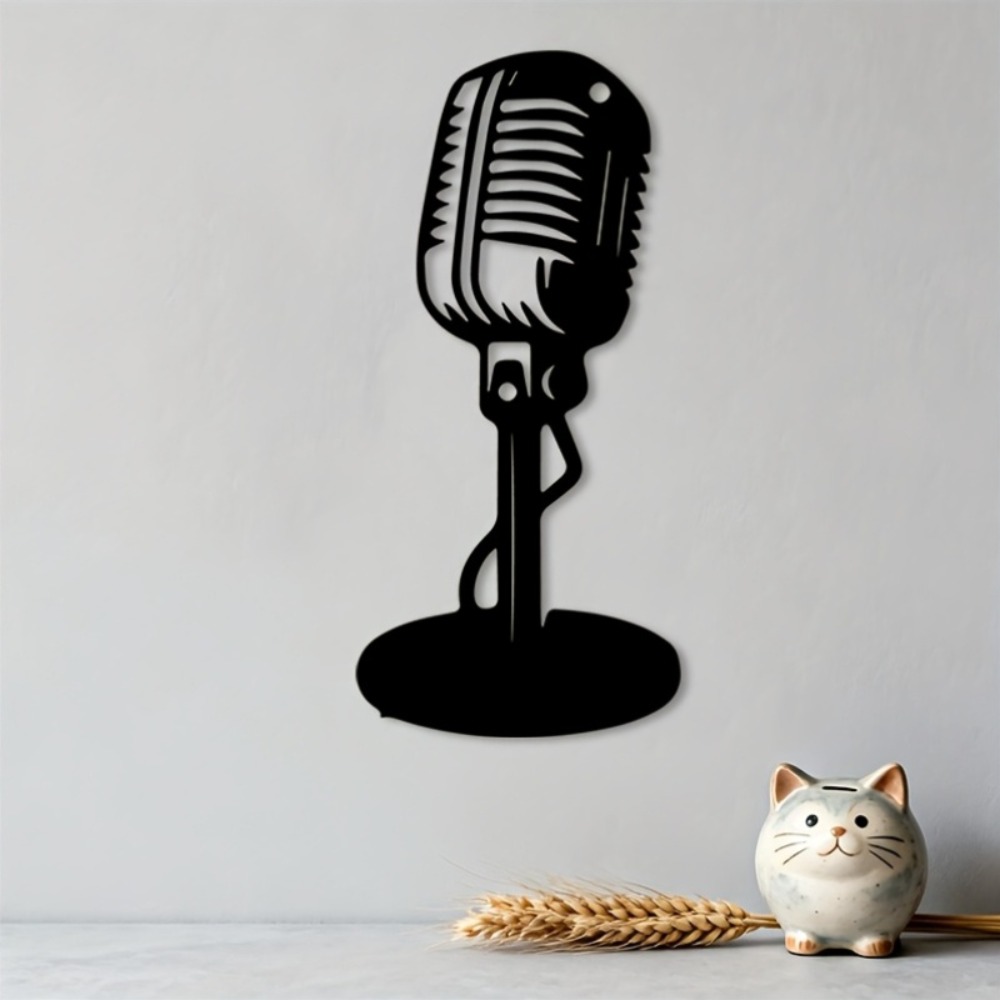 CIFBUY Vintage Microphone Iron - Home Office Studio ulasan dan harga
