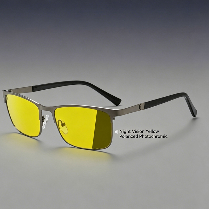 Yellow Night Vision Photochrom - Blue Light Glasses ulasan dan harga
