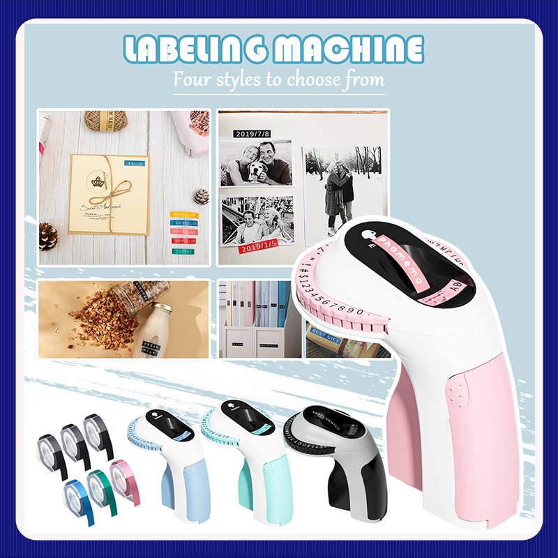 3D Label Printer Embossing Lab - Label Maker Machine ulasan dan harga