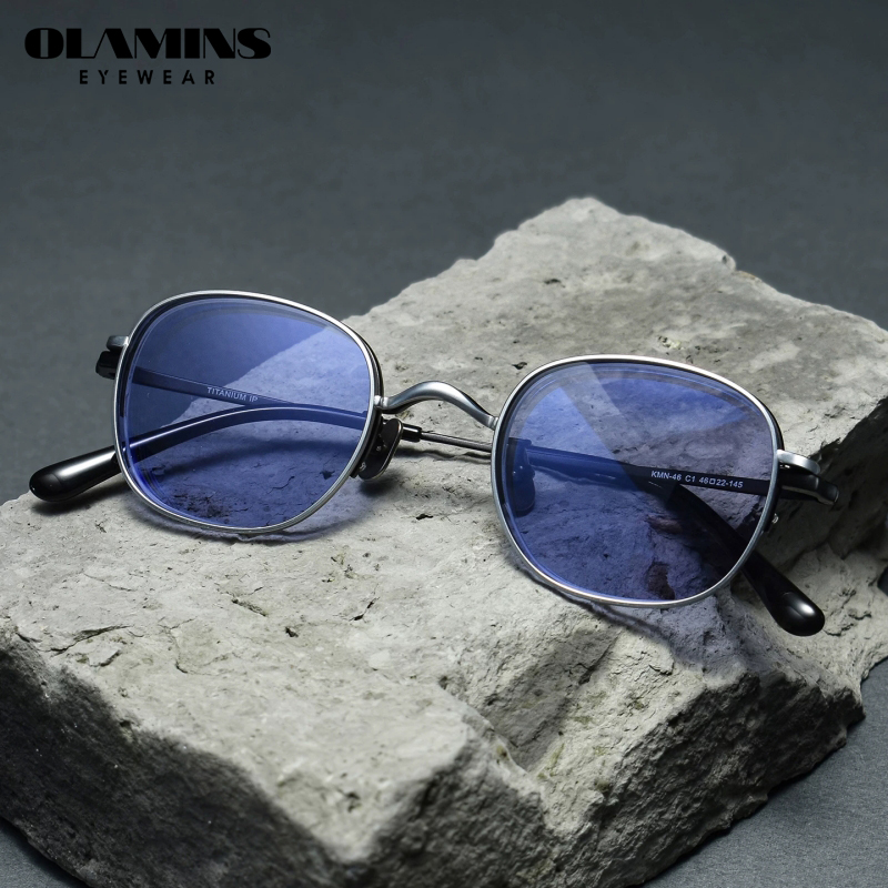 Olamins Ultralight Pure Titani - Blue Light Glasses ulasan dan harga