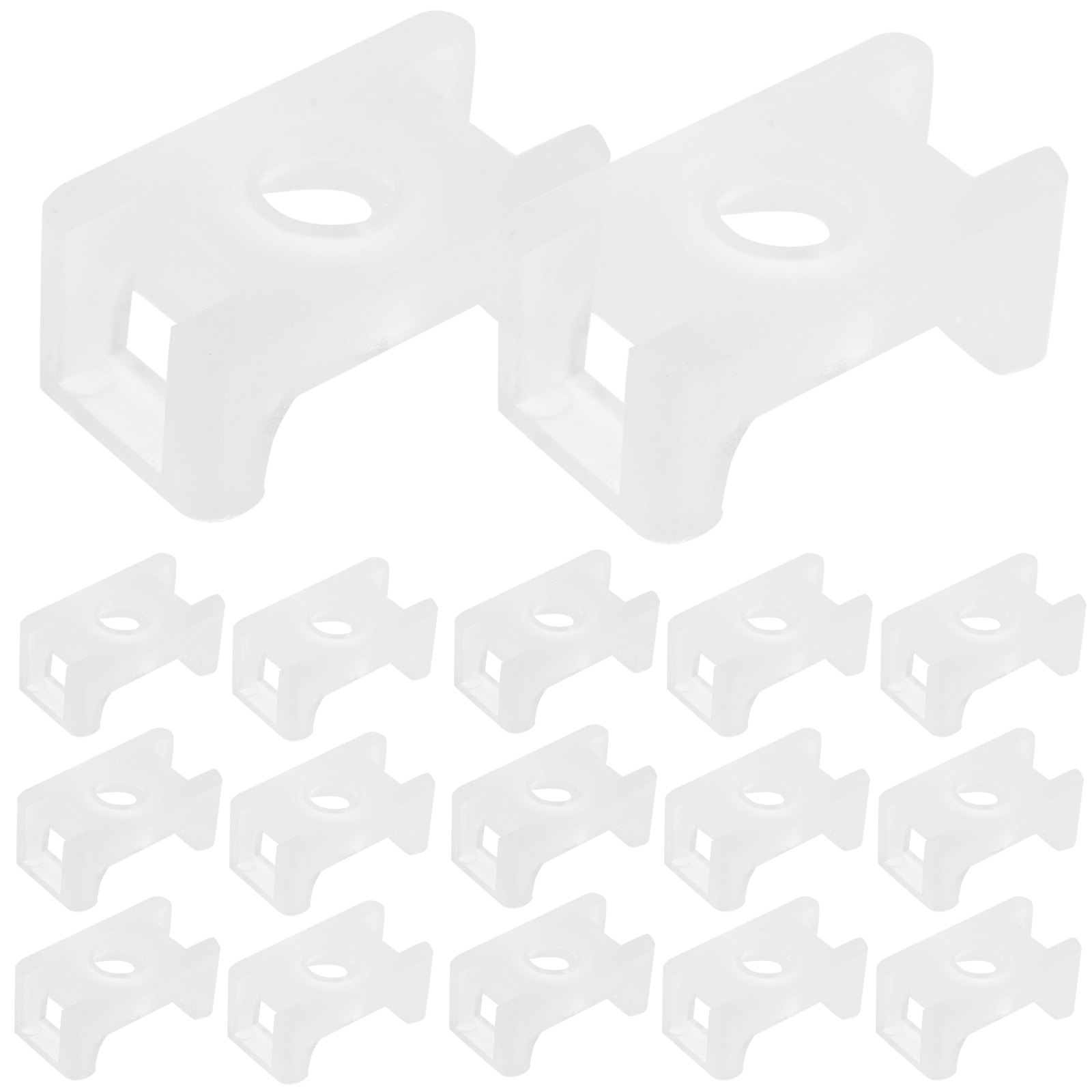 100Pcs Cable Tie Mount Saddle  - Home Office Industrial Design ulasan dan harga