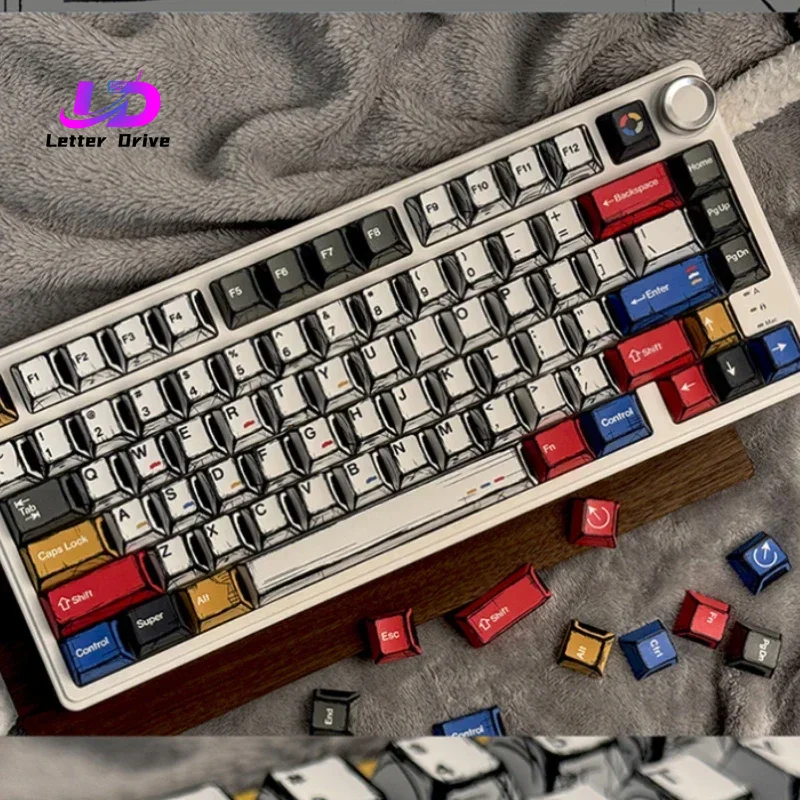 2026 Comic KeyCaps Cherry Prof - Home Office Keyboard ulasan dan harga