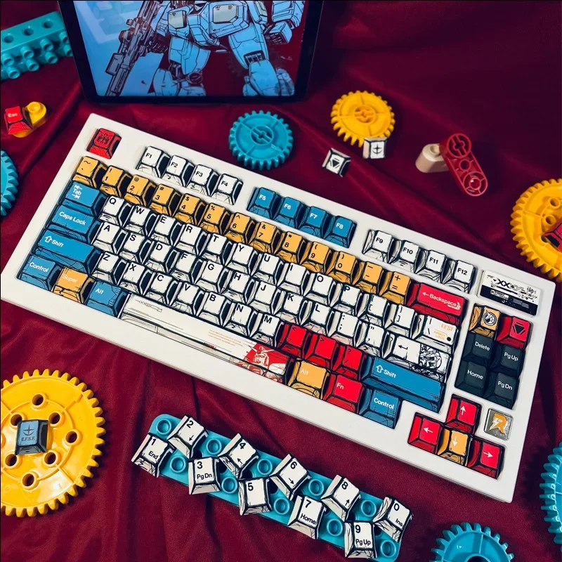 2026 Comic KeyCaps Cherry Prof - Home Office Keyboard ulasan dan harga