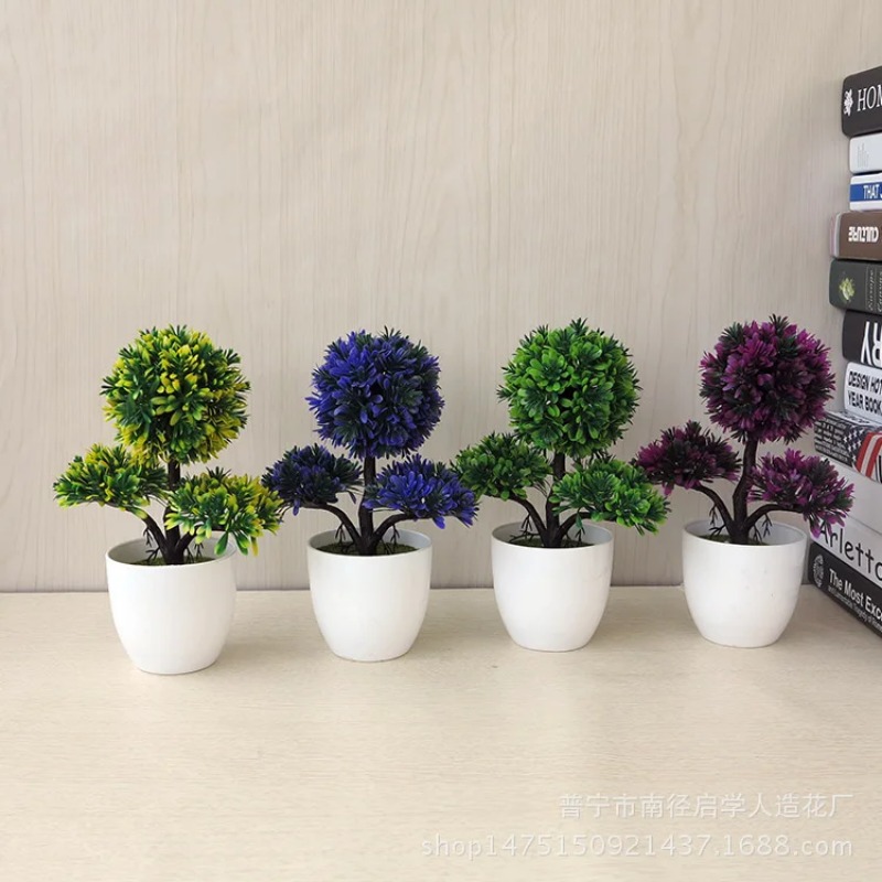 Artificial Small Tree Potted P - Home Office Layout ulasan dan harga