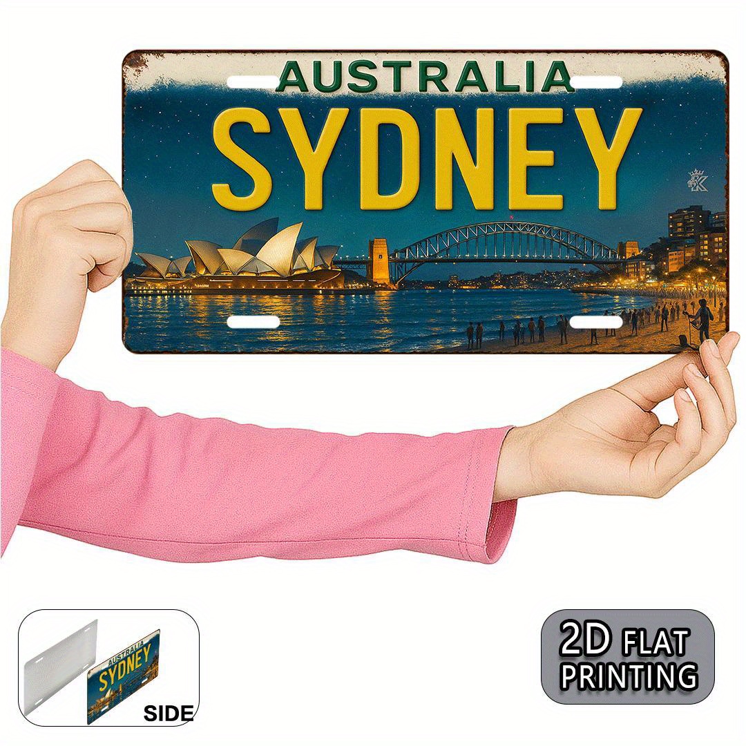 Australia Sydney License Plate - Home Office Australia ulasan dan harga