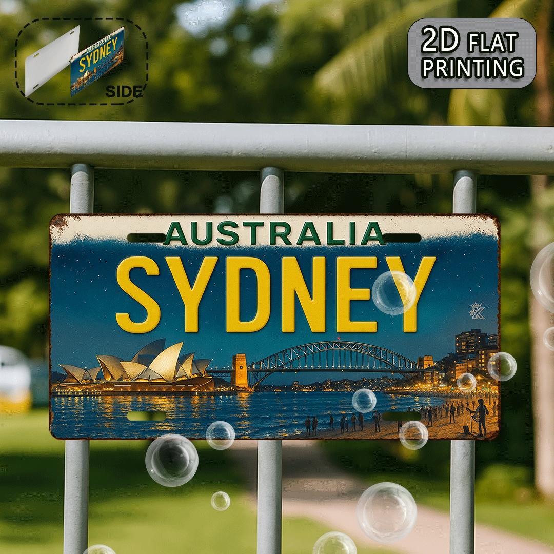 Australia Sydney License Plate - Home Office Australia ulasan dan harga