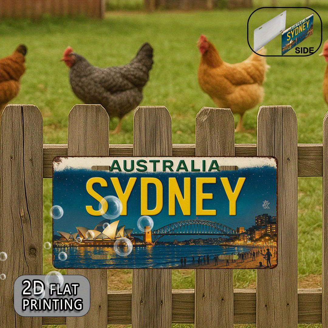 Australia Sydney License Plate - Home Office Australia ulasan dan harga