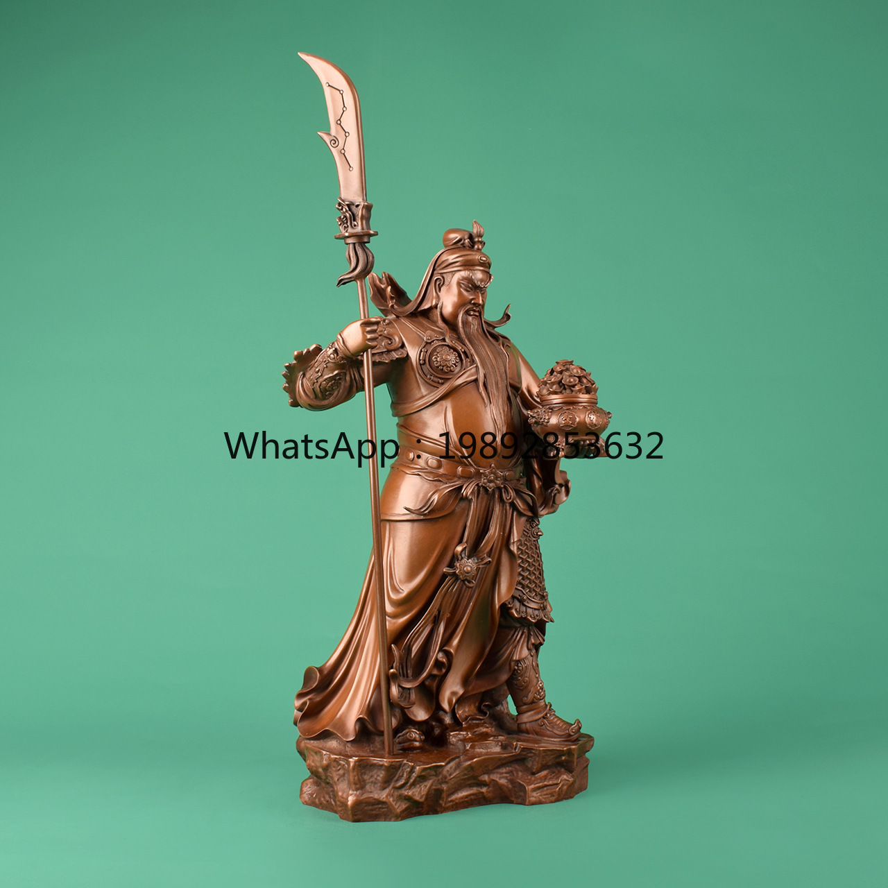 LYY Bronze Yuanbao Guan Gong F - Home Office Ye ulasan dan harga