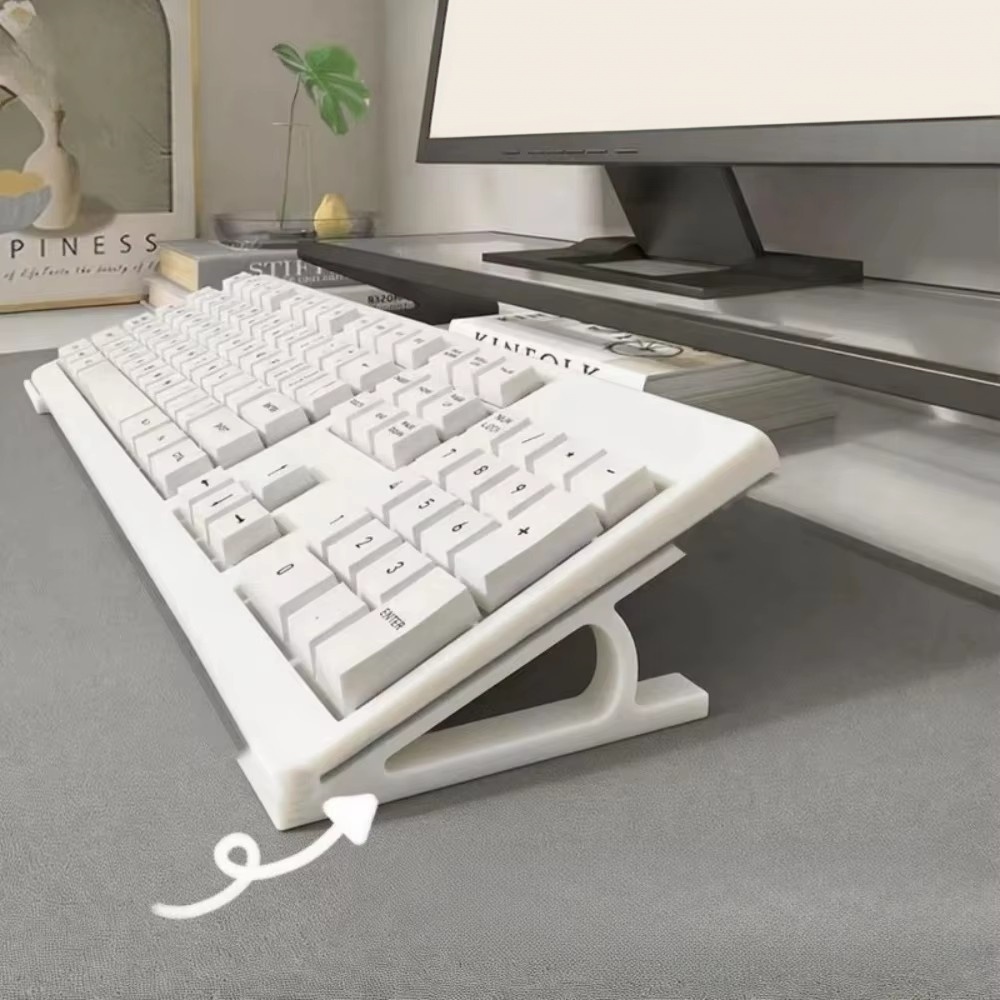 2pc Ergonomic Keyboard Riser F - Home Office Studio ulasan dan harga