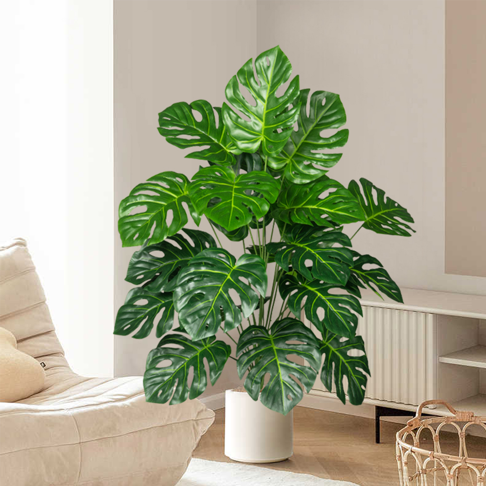 70-100cm Artificial Monstera T - Home Office Layout ulasan dan harga