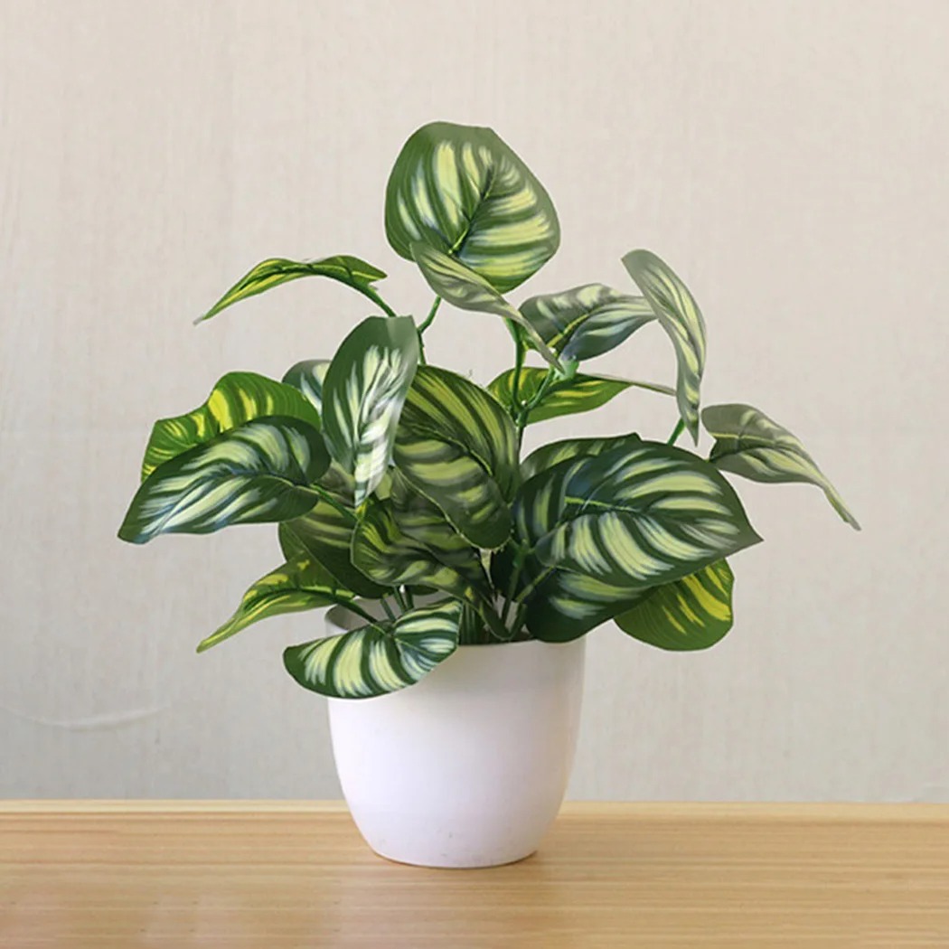 1PC Artificial Foliage Plant P - Home Office Layout ulasan dan harga