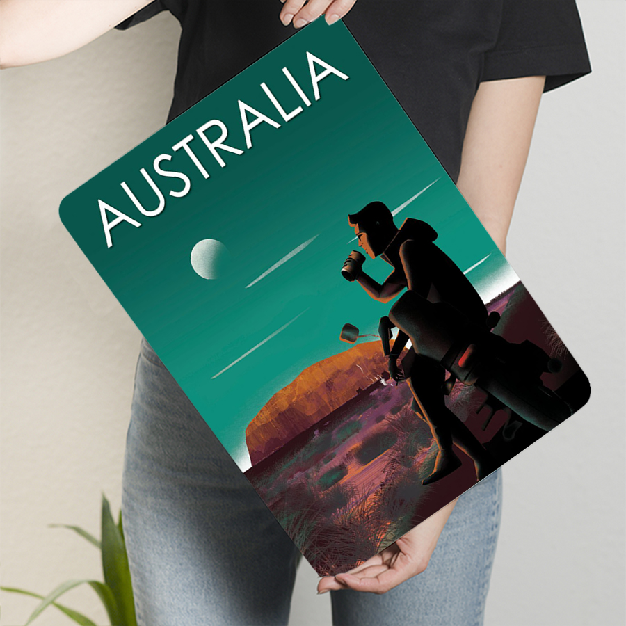 Australia Landscape Rustic Met - Home Office Australia ulasan dan harga