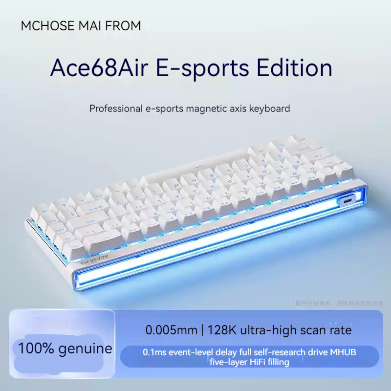 Mchose Ace68 Air Magnetic Axis - Home Office Keyboard ulasan dan harga