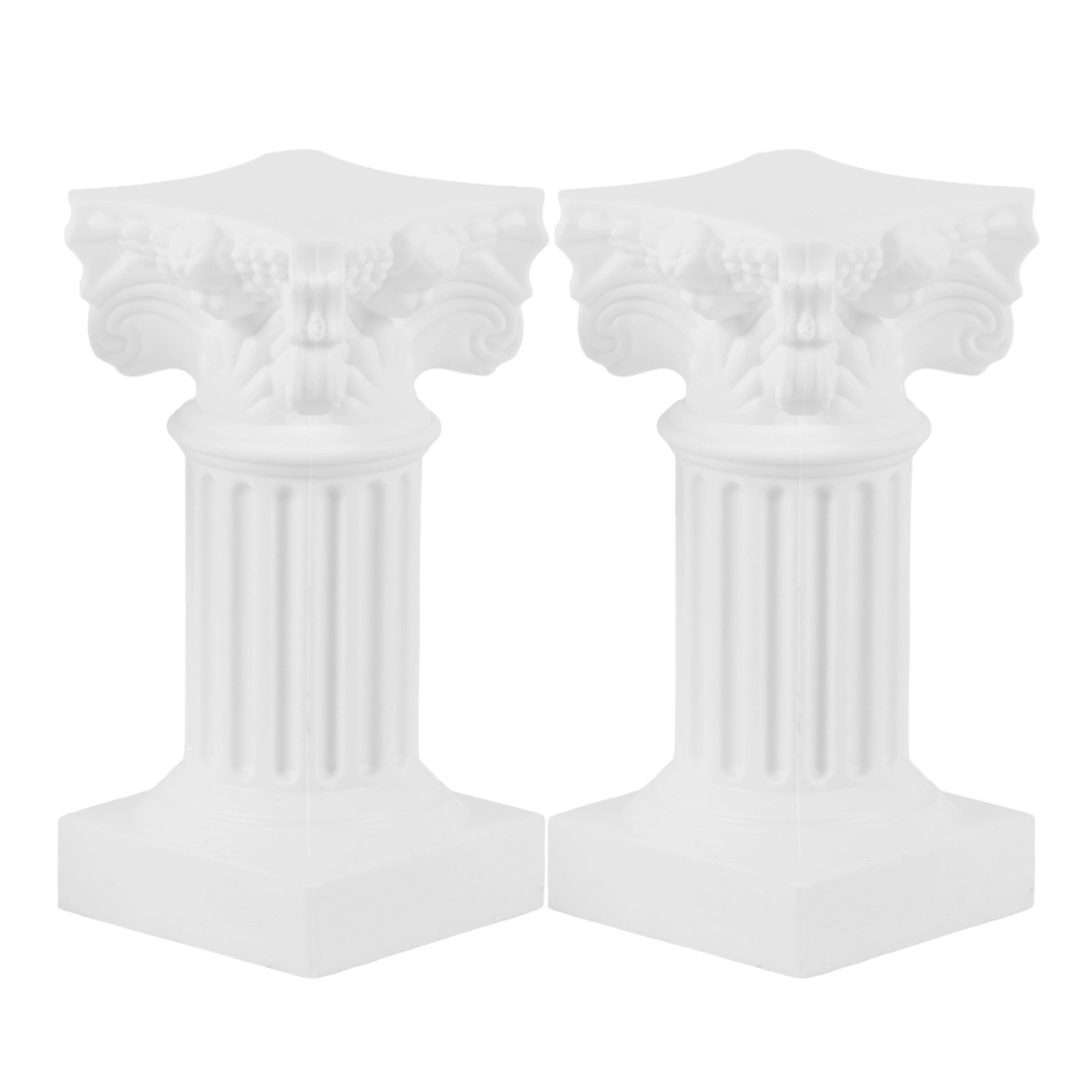 2Pcs Desktop Roman Column Hold - Office Table Home ulasan dan harga