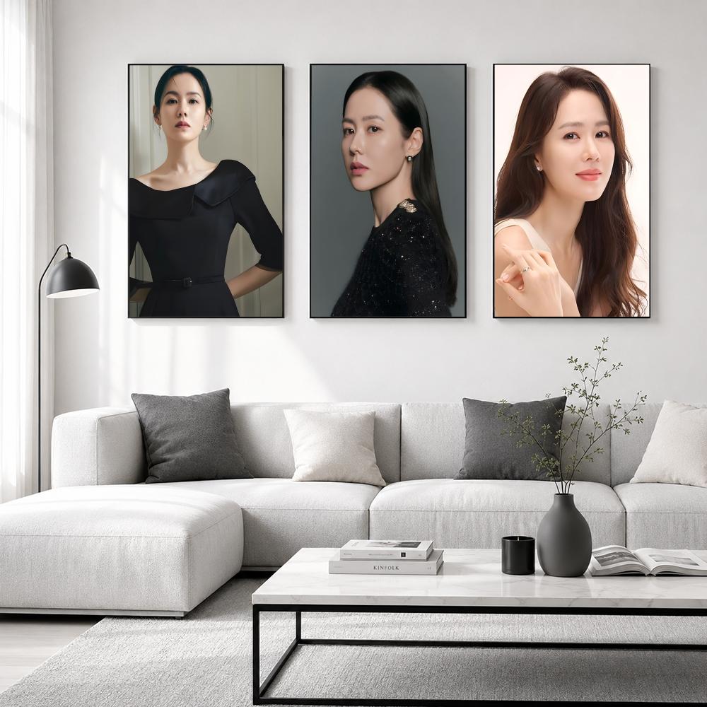 Actress Son Ye-jin Poster High - Home Office Ye ulasan dan harga