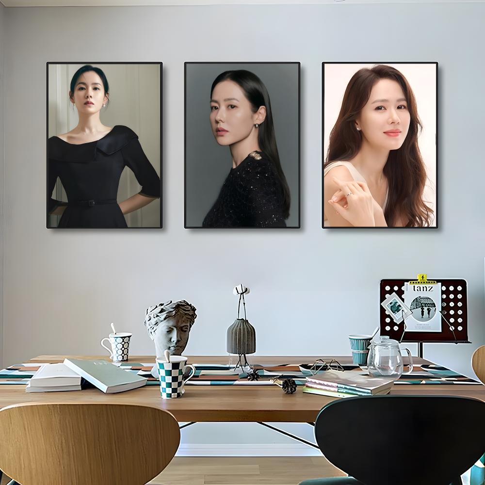 Actress Son Ye-jin Poster High - Home Office Ye ulasan dan harga